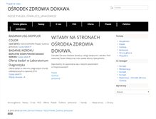 Tablet Screenshot of dokawa.pl